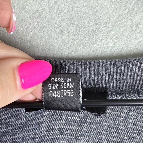 Alyx Women’s Charcoal Gray 3/4 Sleeve Basic Top size XL - Picture 7 of 10